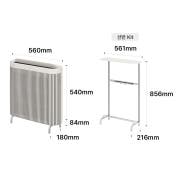 공기청정기 LG 퓨리케어 AI 오브제컬렉션 월핏 (스탠드) + 선반 Kit (AS185LGAAS.AKOR) 썸네일이미지 3