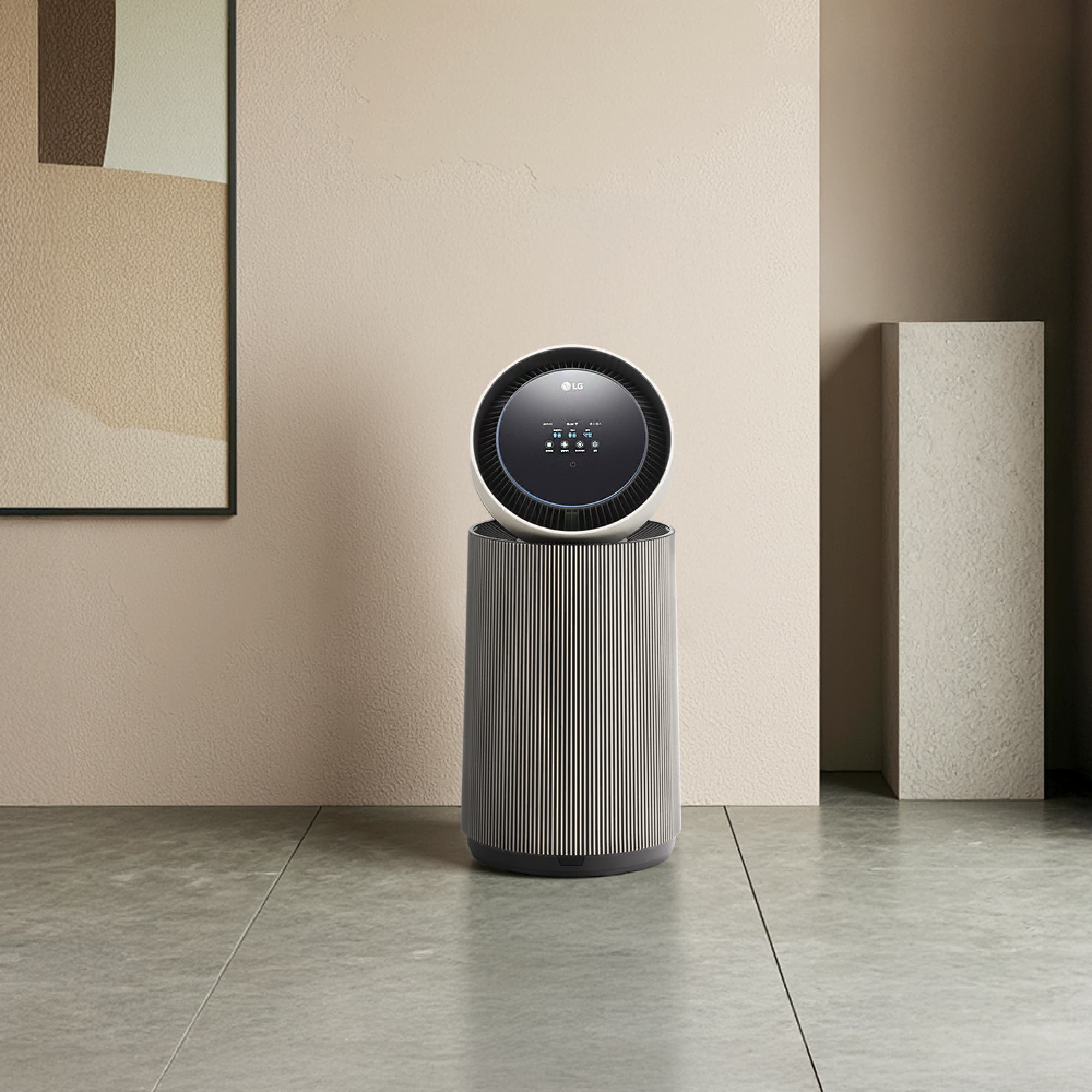 공기청정기 LG 퓨리케어 AI 오브제컬렉션 360˚ 공기청정기 M5 (AS206NSHA.AKOR) 줌이미지 1