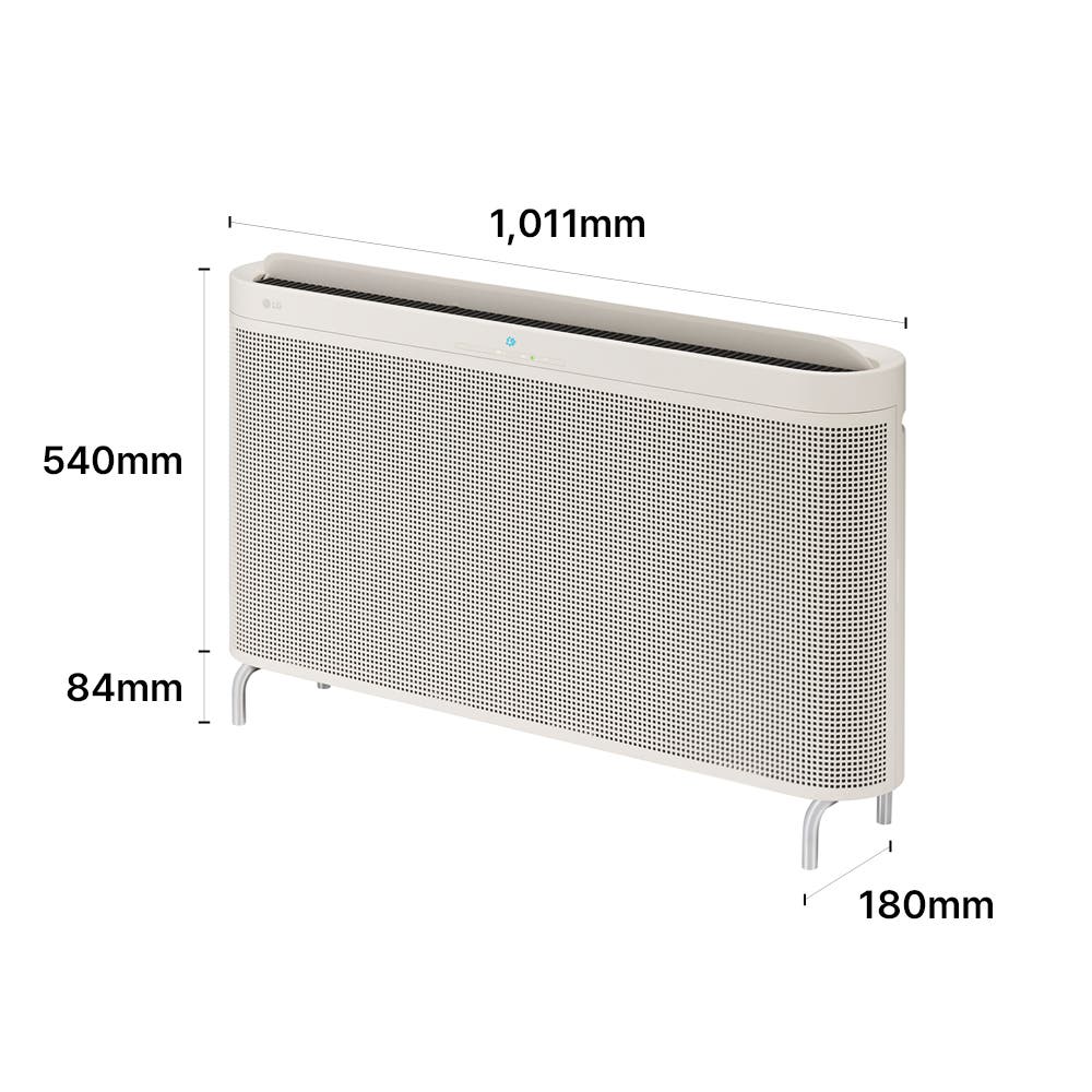 공기청정기 LG 퓨리케어 AI 오브제컬렉션 월핏 (스탠드) (AS356LSAA.AKOR) 썸네일이미지 3