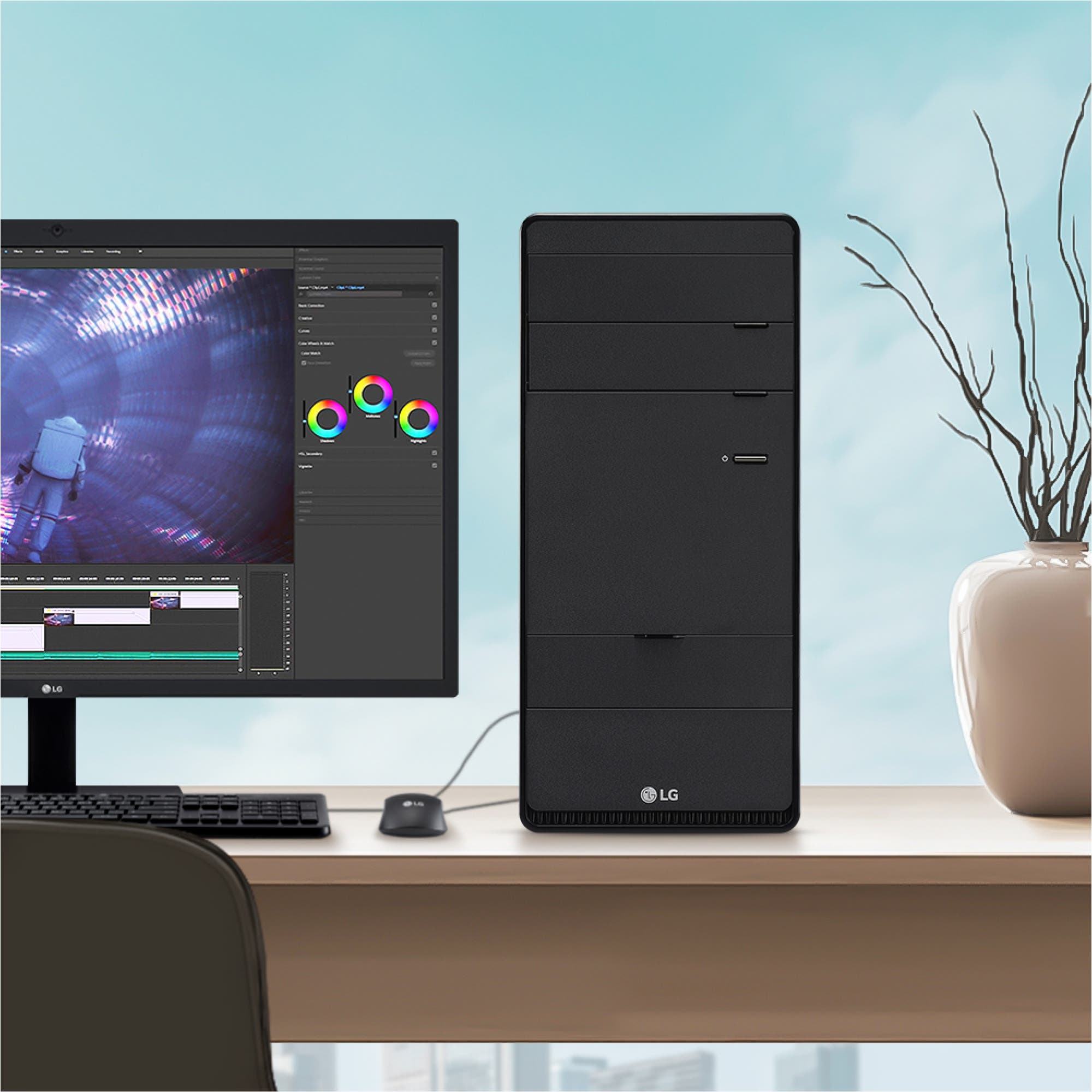 일체형/데스크톱/태블릿 타워형 PC (B80LV.AR4PALE) 줌이미지 1