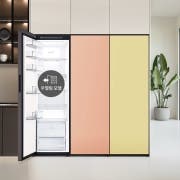 컨버터블 패키지 LG 컨버터블 패키지 오브제컬렉션 Fit & Max (냉장전용고, 우열림) (X324SM3SK.AKOR) 썸네일이미지 1