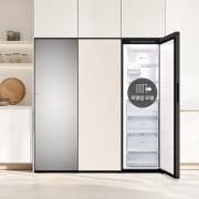 컨버터블 패키지 LG 컨버터블 패키지 오브제컬렉션 Fit & Max (냉동전용고, 좌열림) (Y324SS7S.AKOR) 썸네일이미지 1