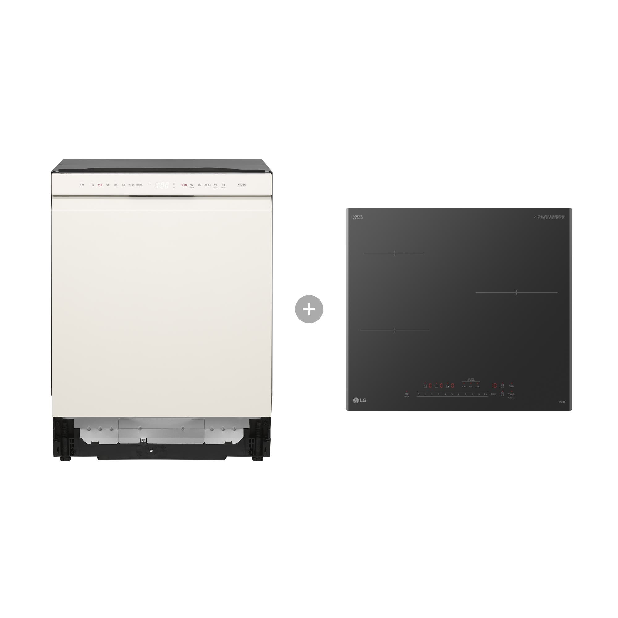 식기세척기 LG 디오스 AI 오브제컬렉션 식기세척기 + LG 디오스 인덕션 (5BG1E-ASB2E.AKOR) 줌이미지 1