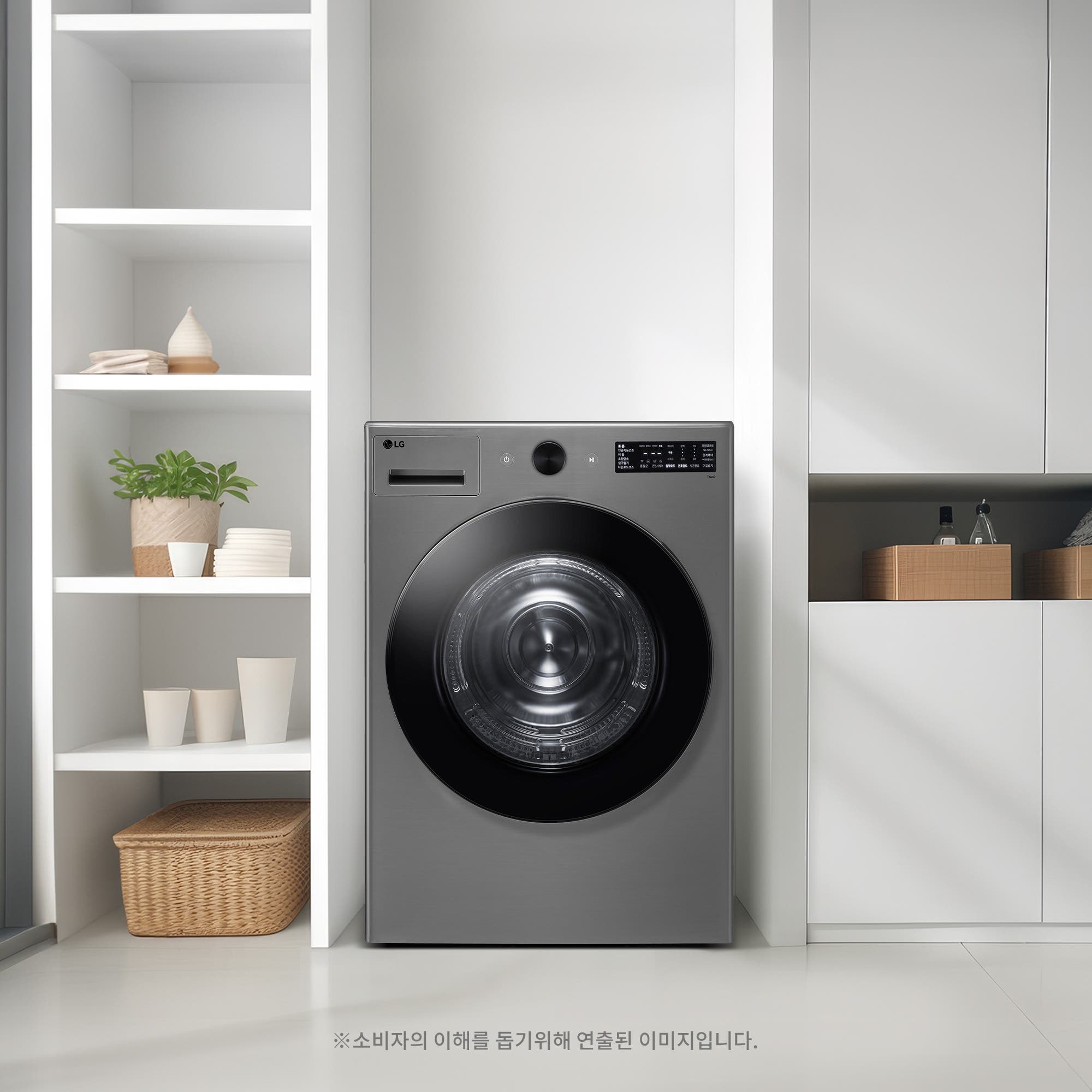 의류건조기 LG 트롬 오브제컬렉션 건조기 (RG18VN.AKOR) 줌이미지 1
