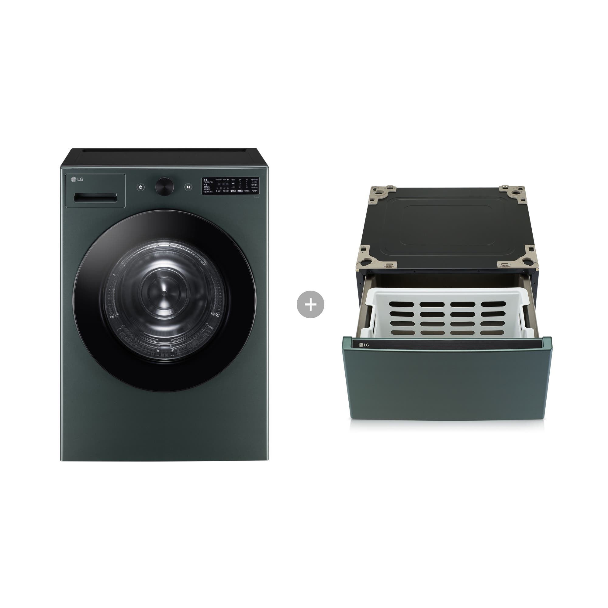 의류건조기 LG 트롬 오브제컬렉션 건조기 + 키높이 수납함 (RG20GNF.AKOR) 줌이미지 1