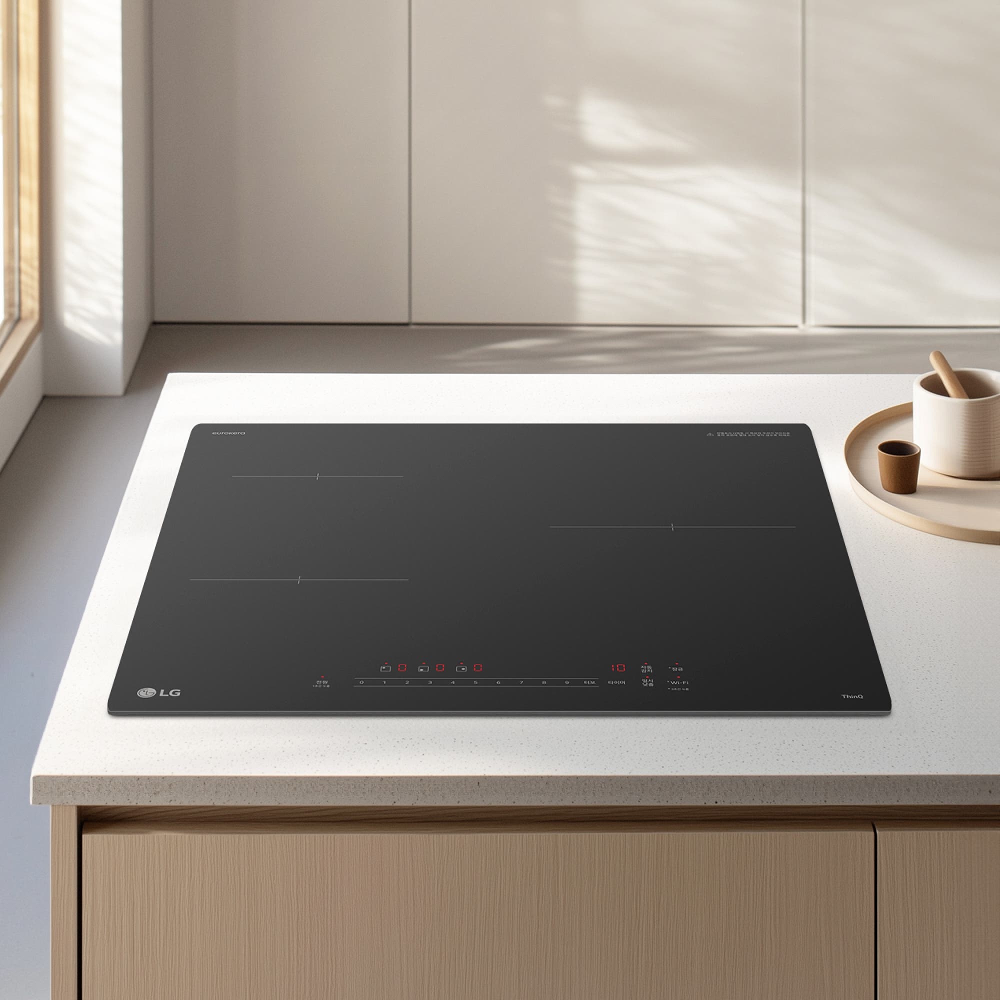 전기레인지 LG 디오스 인덕션 (BEI3QEBLOE.AKOR) 줌이미지 1