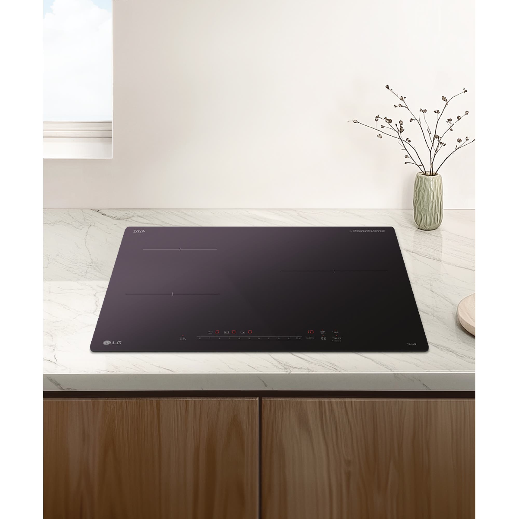 전기레인지 LG 디오스 인덕션 (BEI3QMBLOE.AKOR) 줌이미지 1