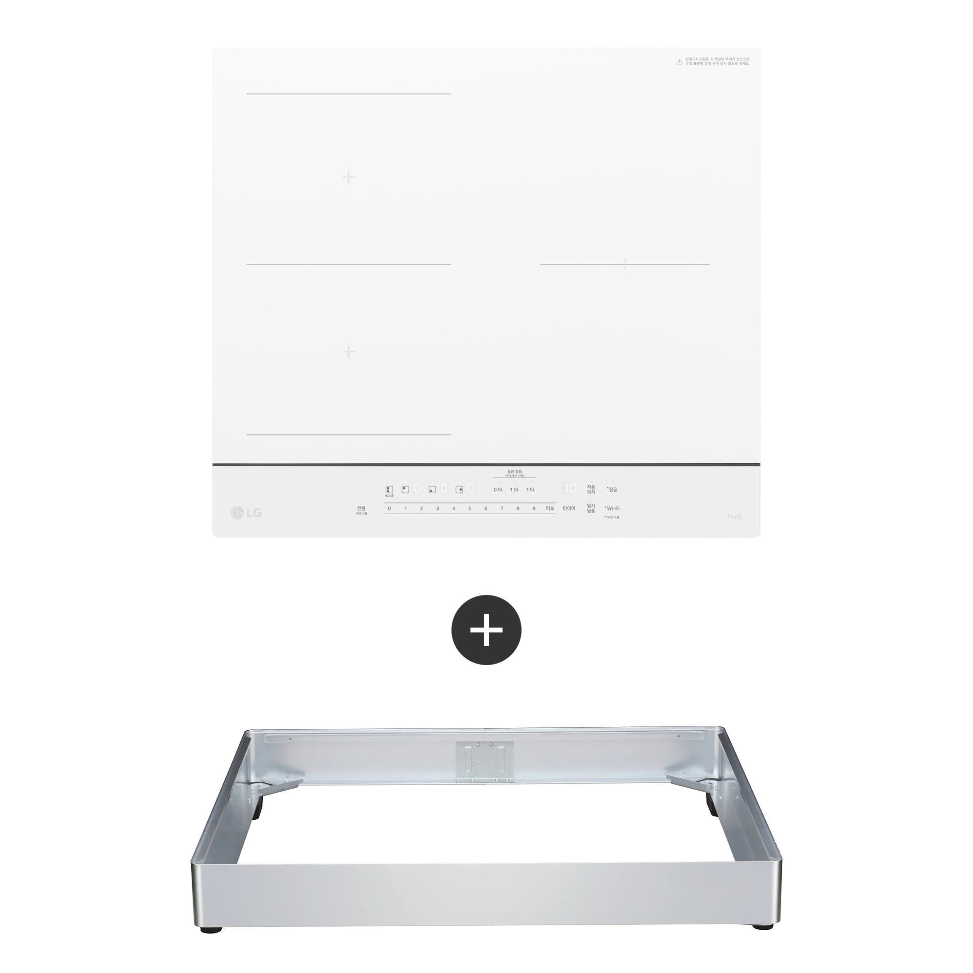 전기레인지 LG 디오스 오브제컬렉션 인덕션 프리스탠딩 (8.5cm 케이스) (BEF3ANHLOEC.AKOR) 줌이미지 1