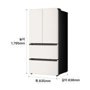 김치냉장고 LG 디오스 AI 오브제컬렉션 김치톡톡 (Z490MEEF11.AKOR) 썸네일이미지 3