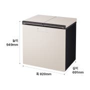 김치냉장고 LG 디오스 오브제컬렉션 김치톡톡 (Z225MEE151.AKOR) 썸네일이미지 3