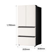 김치냉장고 LG 디오스 AI 오브제컬렉션 김치톡톡 (Z490MEEF12.AKOR) 썸네일이미지 3