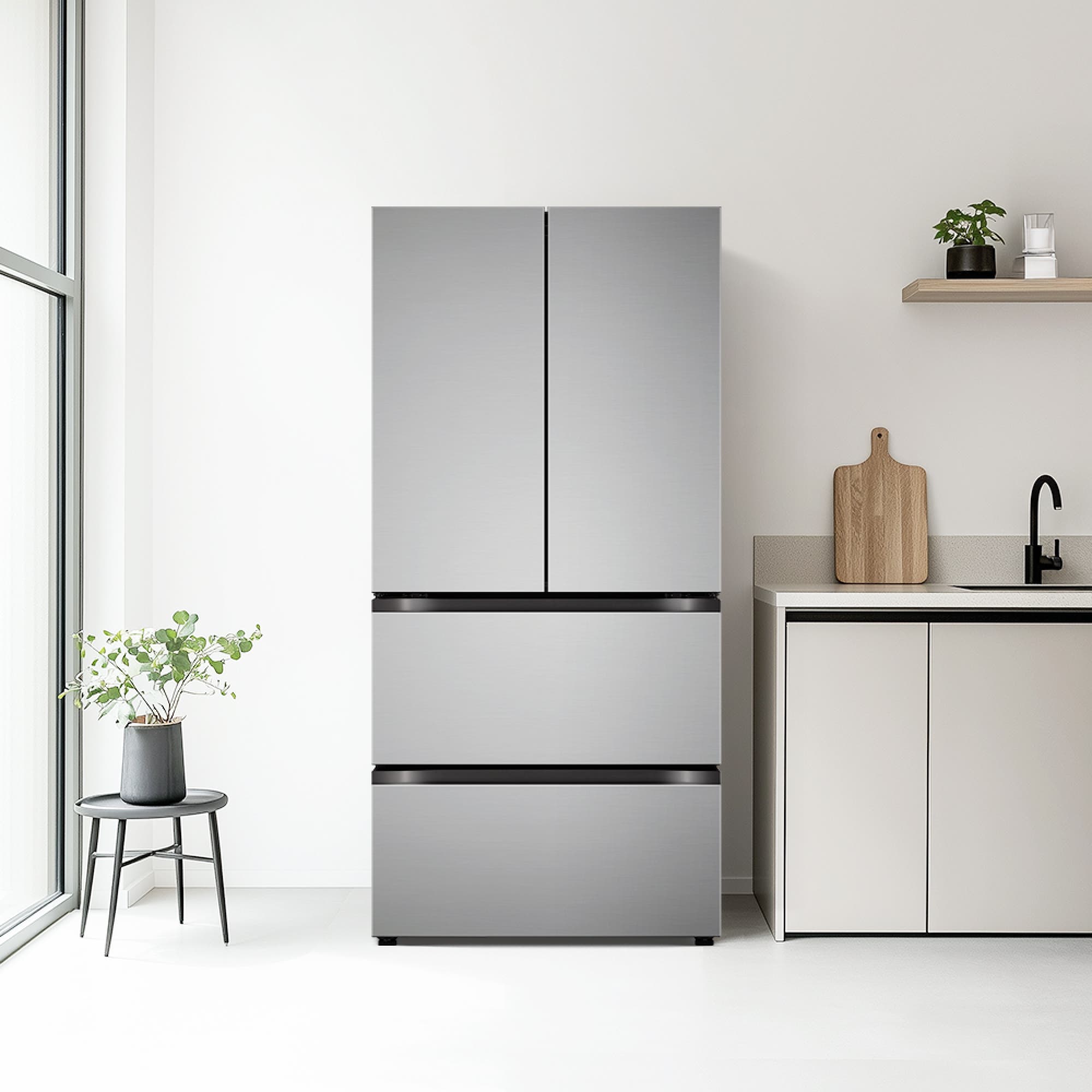 김치냉장고 LG 디오스 AI 오브제컬렉션 김치톡톡 (Z490MPSF11.AKOR) 줌이미지 1