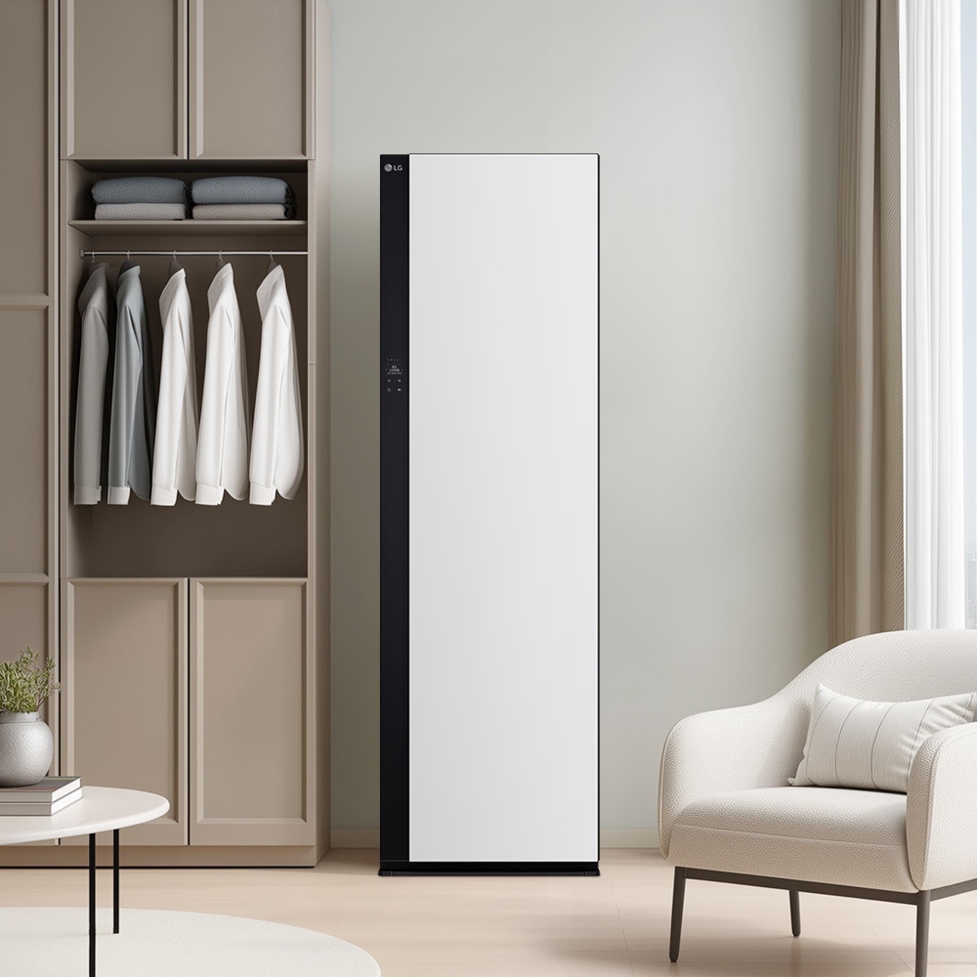 의류관리기 LG 스타일러 오브제컬렉션 (ALL NEW) + 스티머 (SC5MSR82H.AKOR) 줌이미지 1