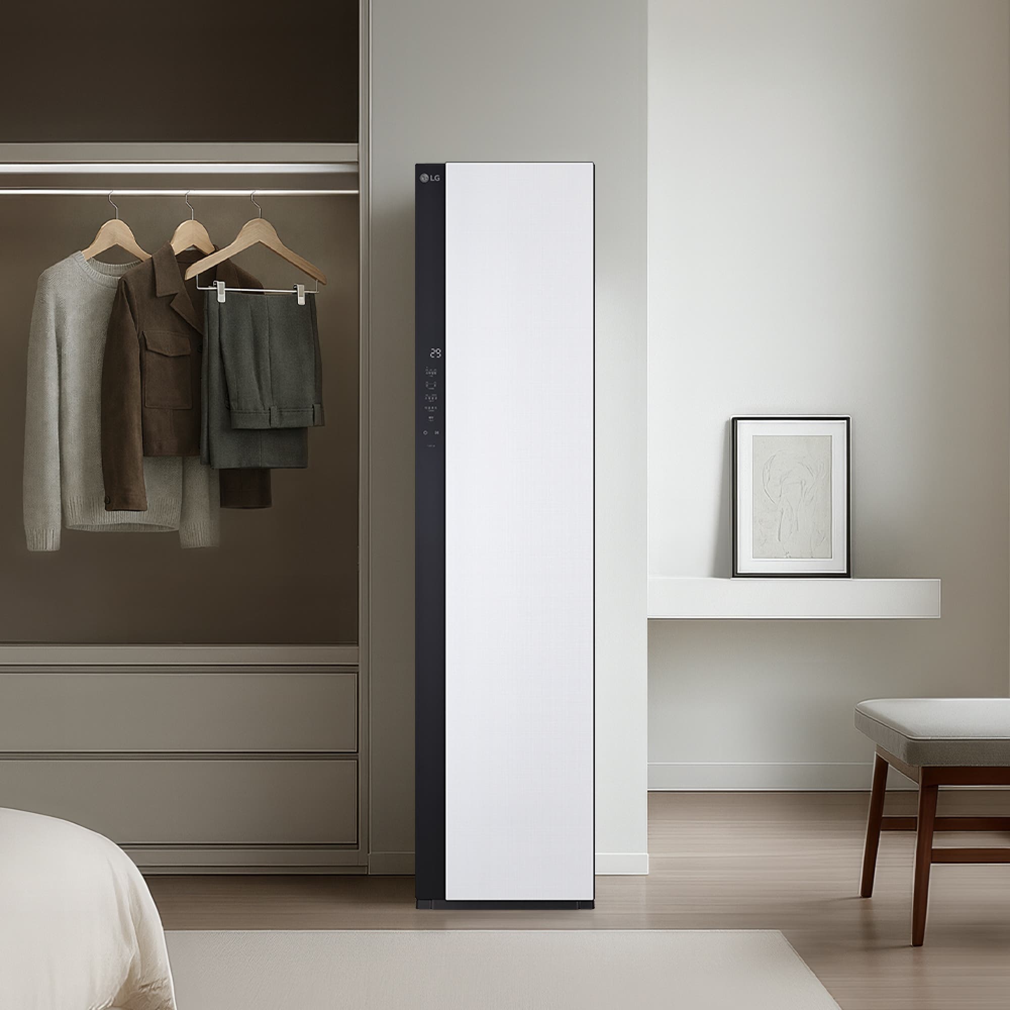 의류관리기 LG 스타일러 오브제컬렉션 3벌 (2026 NEW) (SC3GTE52.BKOR) 줌이미지 1