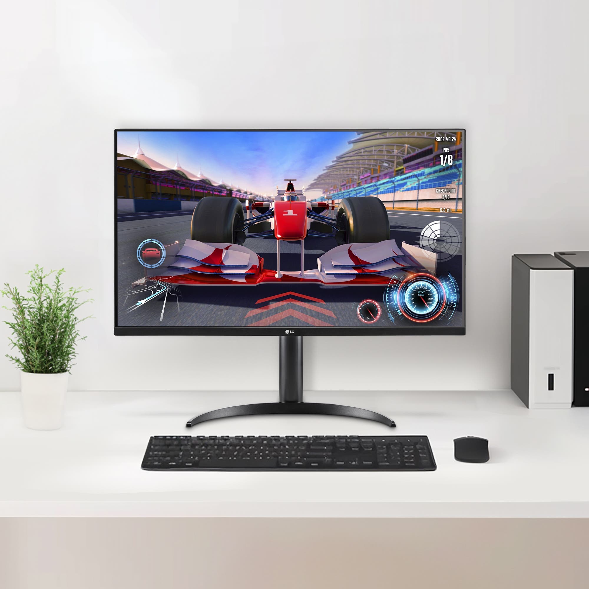 모니터 LG 울트라HD 모니터 (32UR550K.BKR) 줌이미지 1