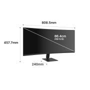 모니터 LG 울트라와이드 모니터 (34U601B.AKRQ) 썸네일이미지 3