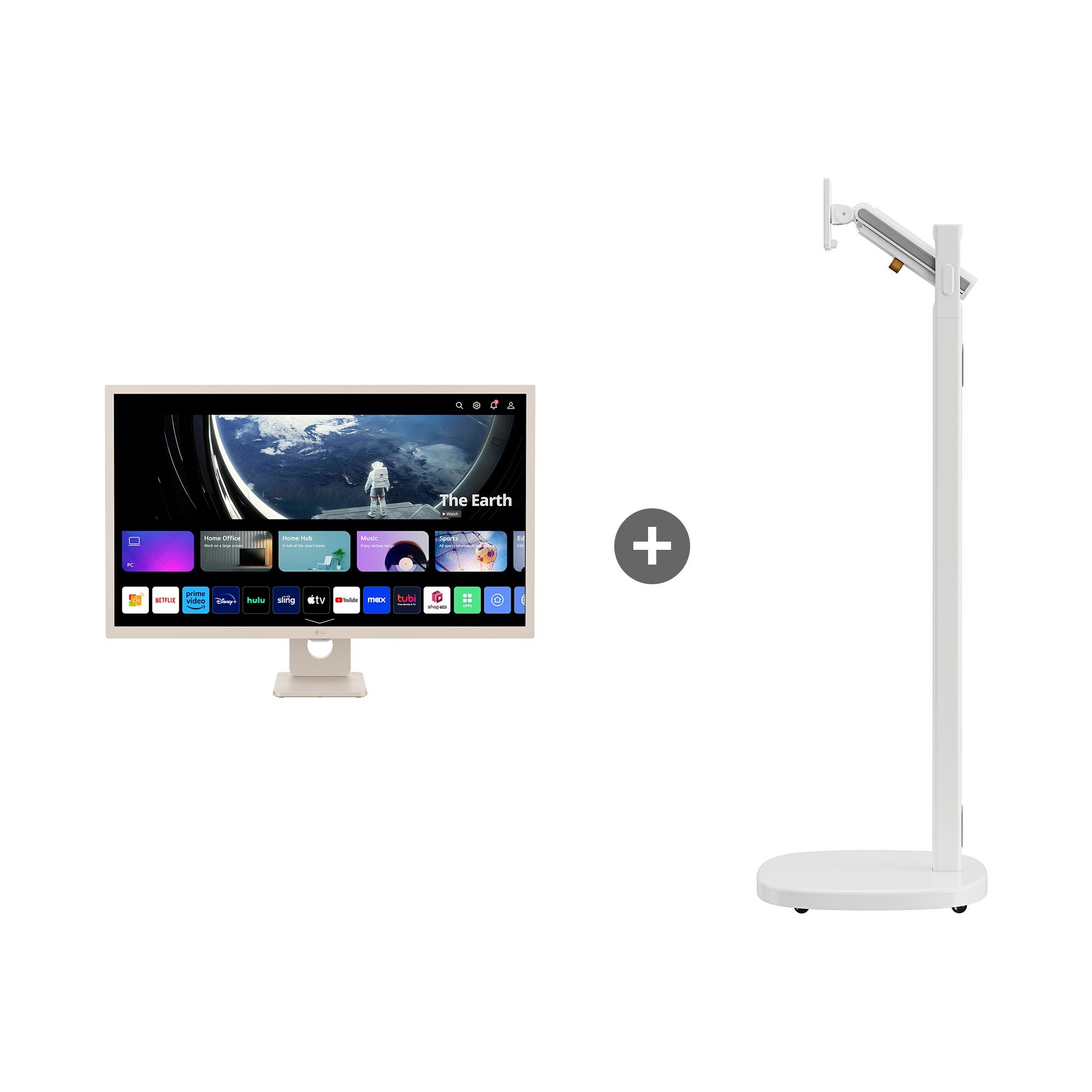 모니터 LG 스마트모니터 스윙 라이트 (32SR50F.STD1) 줌이미지 1