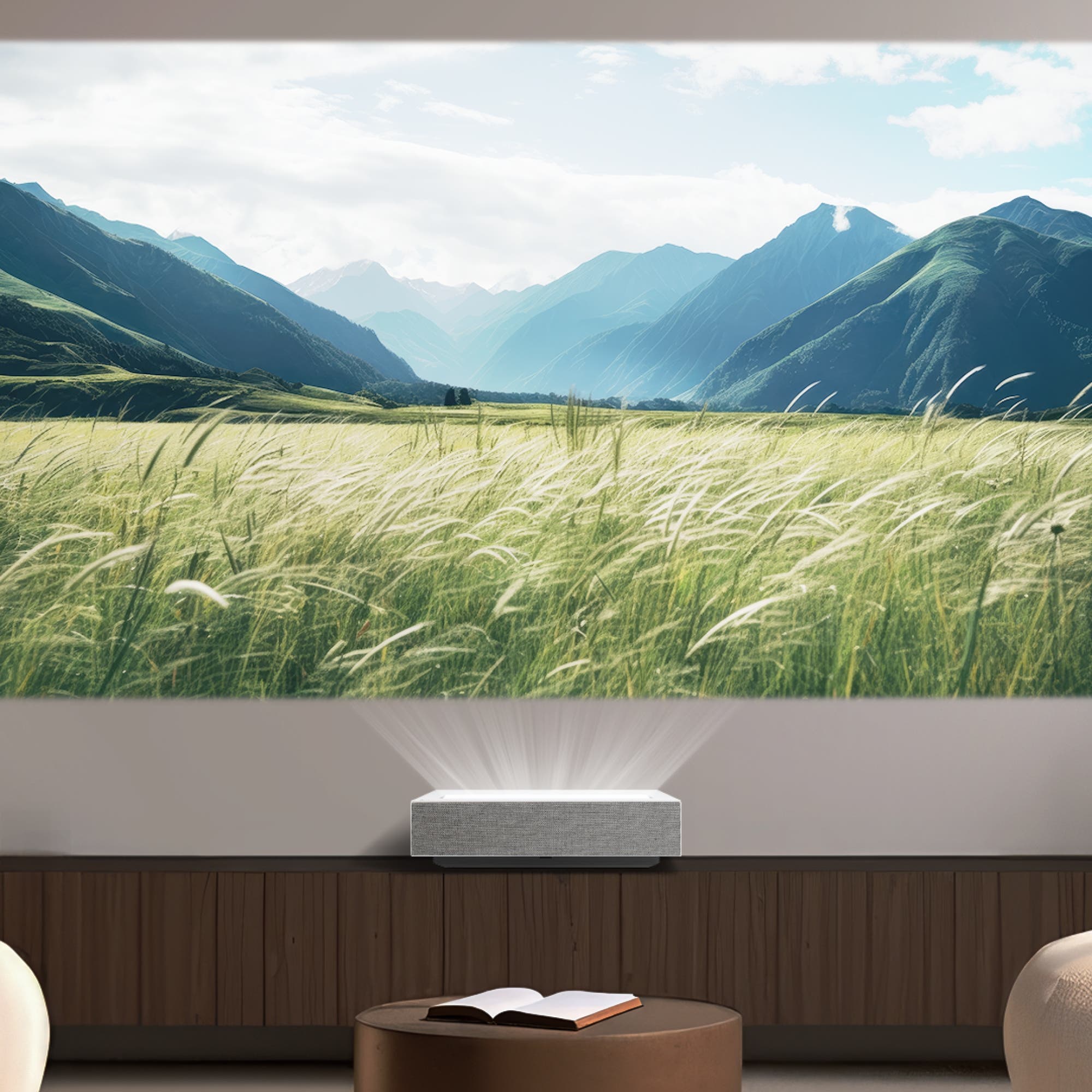 프로젝터 LG 시네빔 Laser 4K (HU715QW.BKR) 줌이미지 1