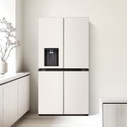 냉장고 LG 디오스 오브제컬렉션 STEM 얼음정수 냉장고 (매직스페이스) (J825MEE142.CKOR) 썸네일이미지 1