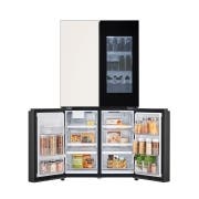 냉장고 LG 디오스 오브제컬렉션 STEM 베이직 냉장고 (노크온 매직스페이스) (H875GBB442.CKOR) 썸네일이미지 11