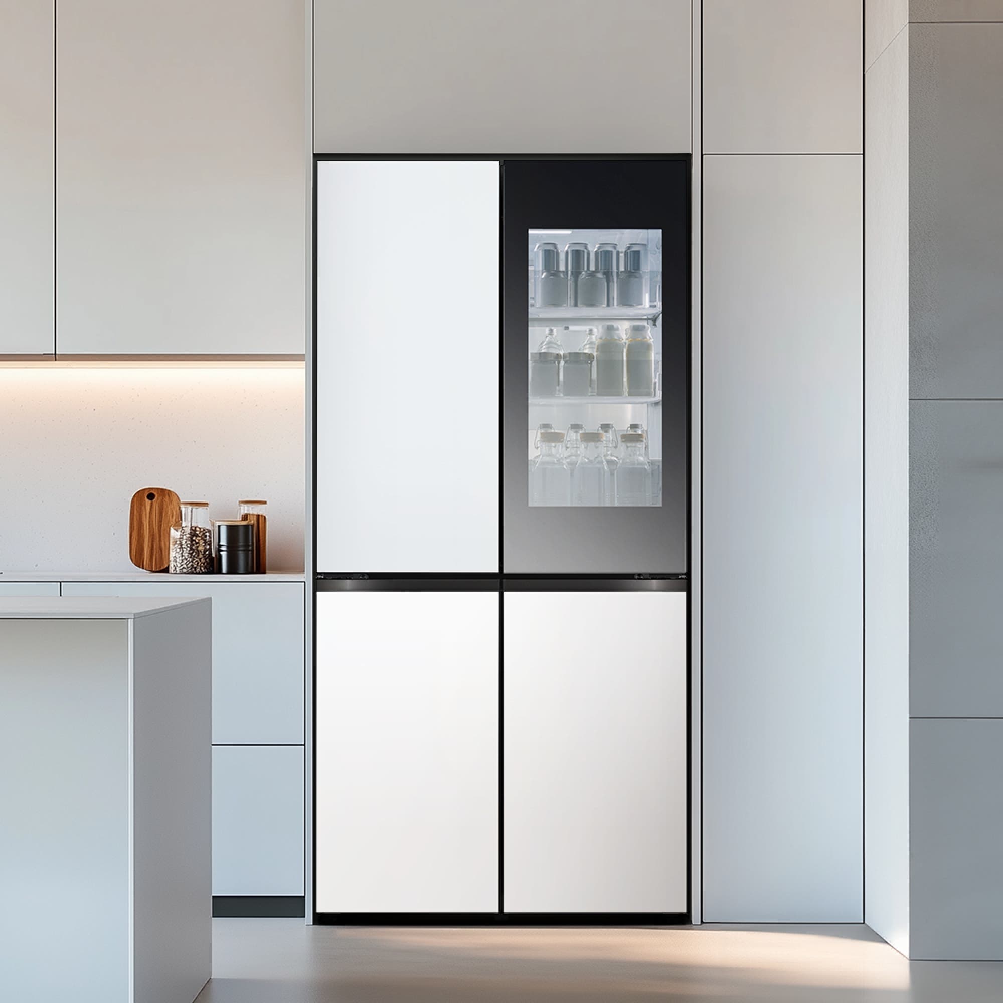 냉장고 LG 디오스 오브제컬렉션 STEM 베이직 냉장고 Fit & Max (노크온) (M626GYQ352S.AKOR) 줌이미지 1