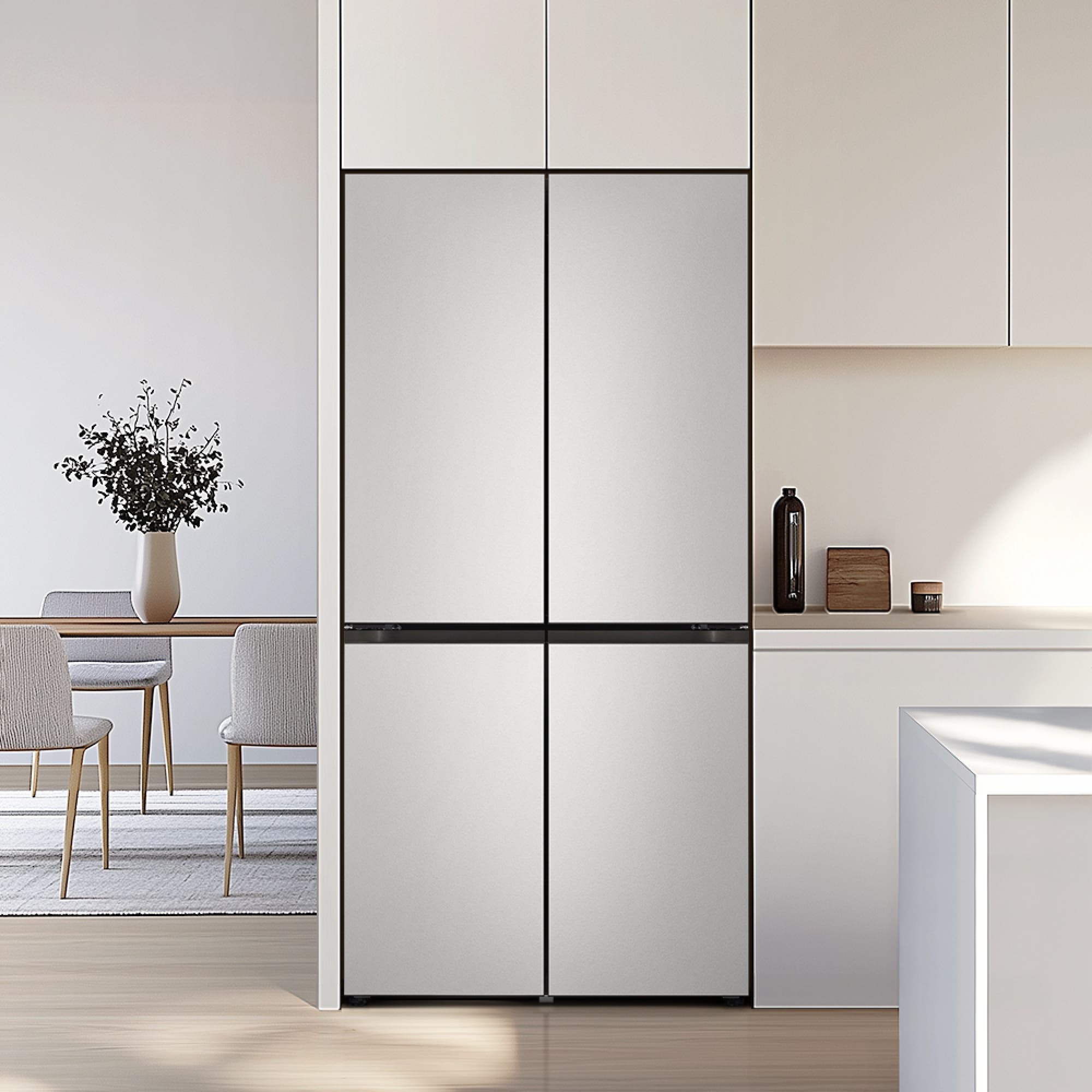 냉장고 LG 디오스 오브제컬렉션 STEM 베이직 냉장고 Fit & Max (M626SVV052S.AKOR) 줌이미지 1