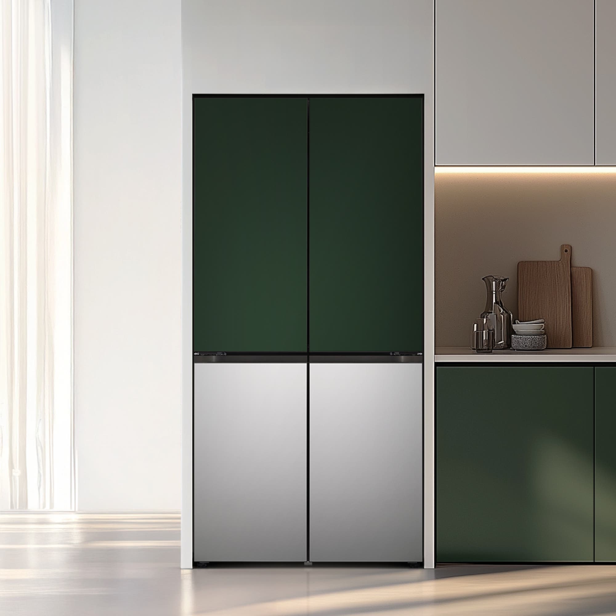 냉장고 LG 디오스 오브제컬렉션 STEM 베이직 냉장고 Fit & Max (M626SGS052S.AKOR) 줌이미지 1