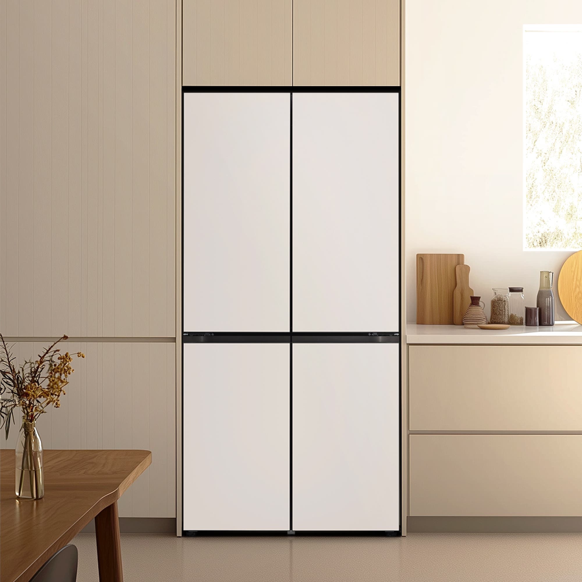 냉장고 LG 디오스 오브제컬렉션 STEM 베이직 냉장고 Fit & Max (M626GGG052S.AKOR) 줌이미지 1