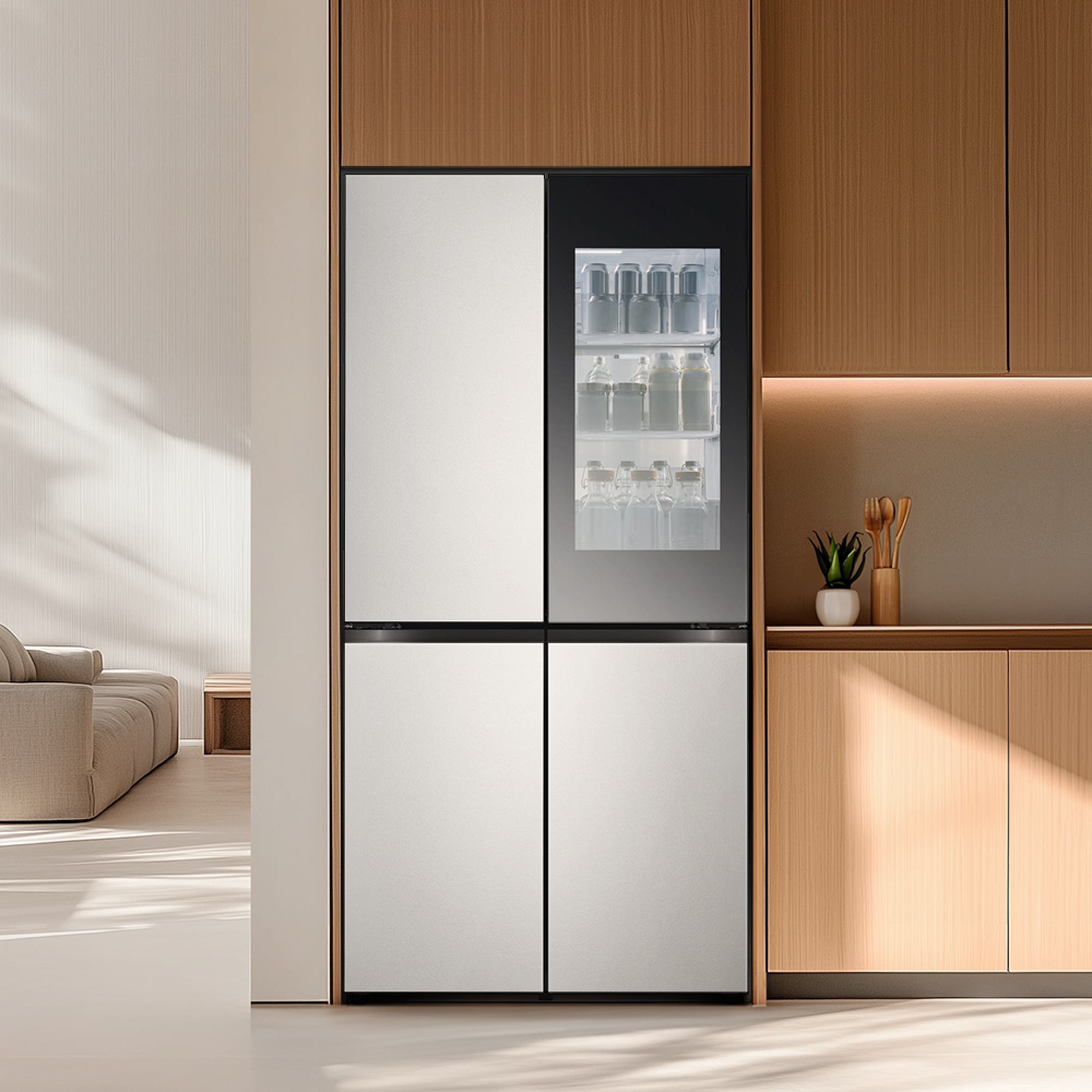 냉장고 LG 디오스 오브제컬렉션 냉장고 Fit & Max (노크온) (M626SVV332S.AKOR) 줌이미지 1