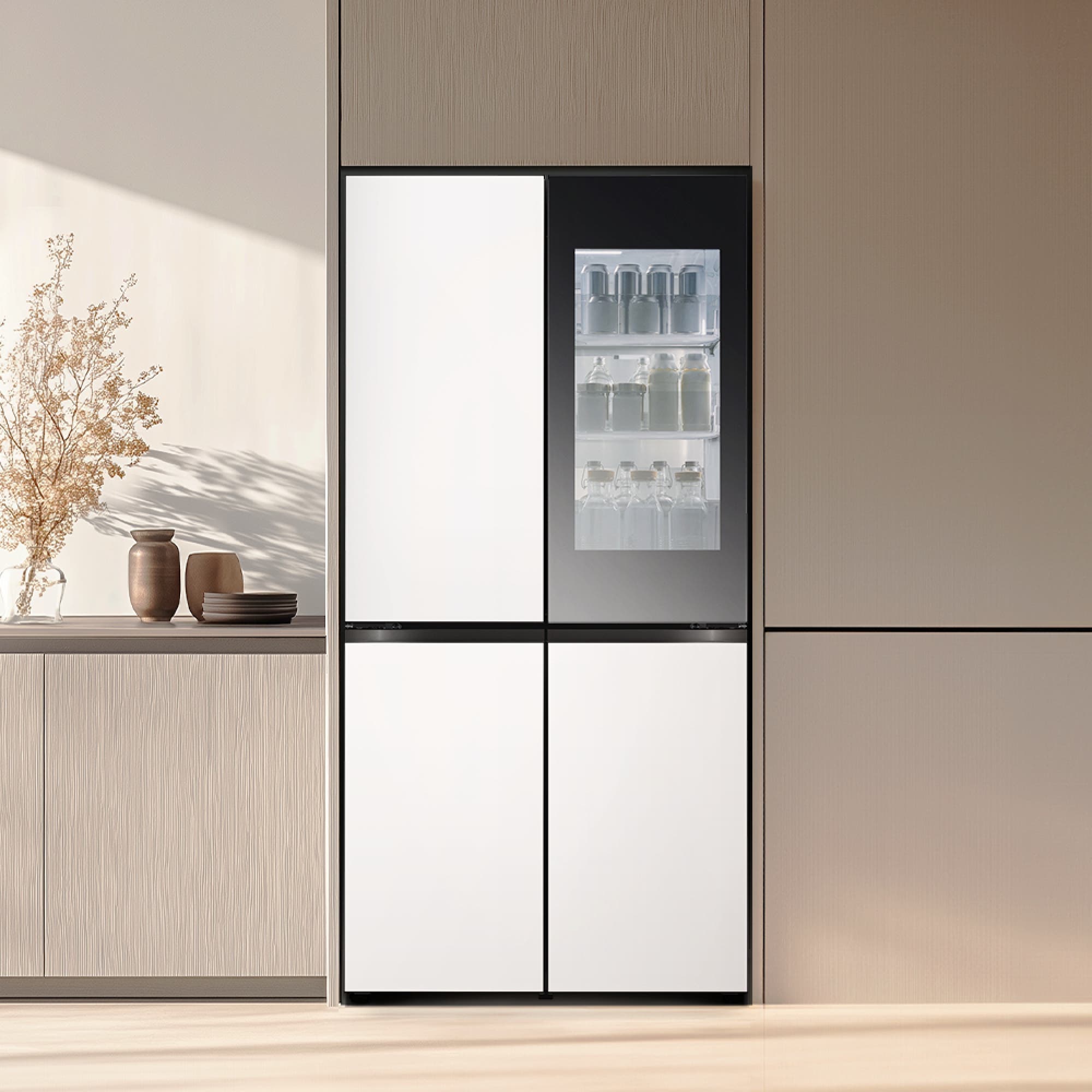 냉장고 LG 디오스 오브제컬렉션 냉장고 Fit & Max (노크온) (M626MQQ332S.AKOR) 줌이미지 1