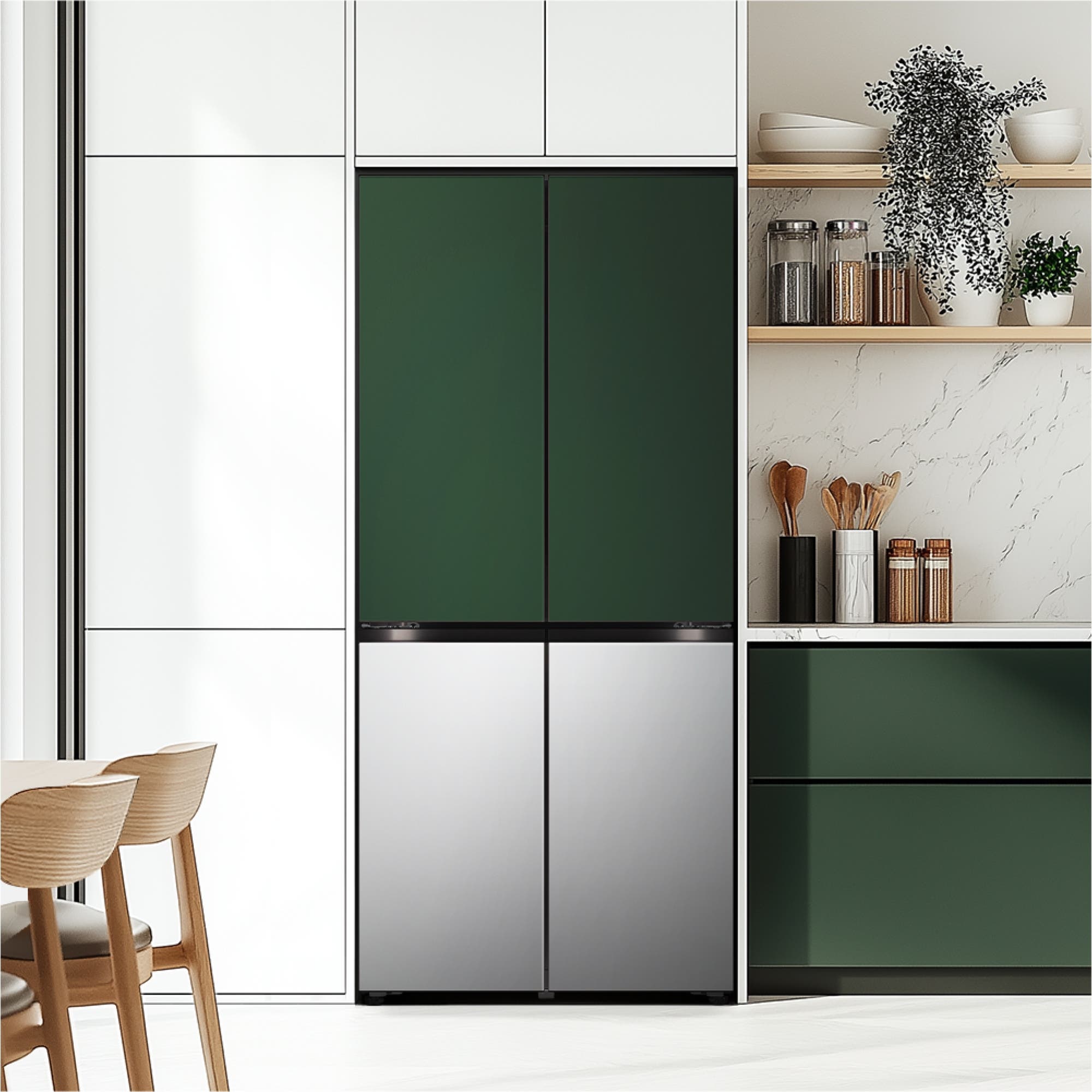 냉장고 LG 디오스 오브제컬렉션 냉장고 Fit & Max (M516SGS012S.CKOR) 줌이미지 1