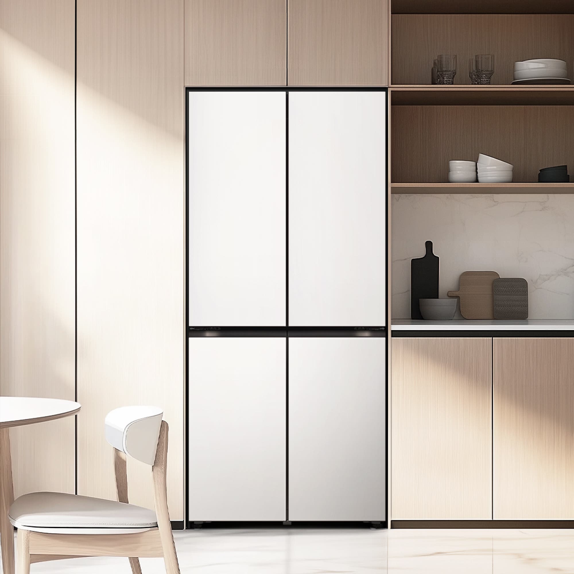 냉장고 LG 디오스 오브제컬렉션 냉장고 Fit & Max (M516MQQ012S.CKOR) 줌이미지 1