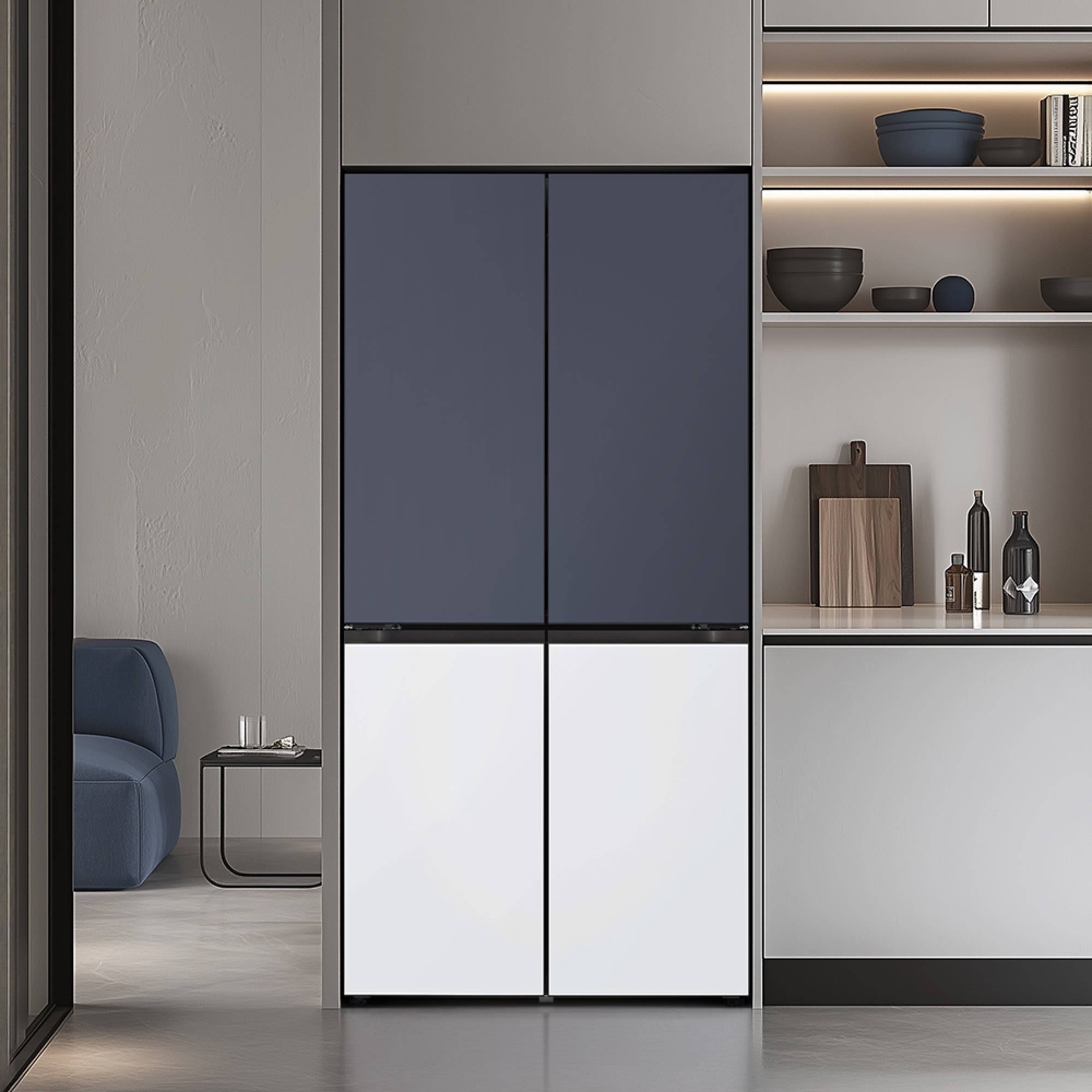 냉장고 LG 디오스 오브제컬렉션 STEM 베이직 냉장고 Fit & Max (M626MNQ052S.AKOR) 줌이미지 1