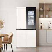냉장고 LG 디오스 AI 오브제컬렉션 STEM 베이직 냉장고 (노크온 매직스페이스) (M876GBB472.AKOR) 썸네일이미지 1