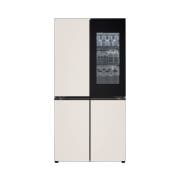 냉장고 LG 디오스 AI 오브제컬렉션 STEM 베이직 냉장고 (노크온 더블매직스페이스) (M876GGG582S.AKOR) 썸네일이미지 3