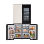 냉장고 LG 디오스 AI 오브제컬렉션 STEM 베이직 냉장고 (노크온 더블매직스페이스) (M876GGA582S.AKOR) 썸네일이미지 11