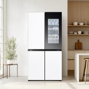 냉장고 LG 디오스 AI 오브제컬렉션 STEM 베이직 냉장고 (노크온 더블매직스페이스) (M876MQQ582S.AKOR) 썸네일이미지 1