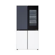 냉장고 LG 디오스 AI 오브제컬렉션 STEM 베이직 냉장고 (노크온 더블매직스페이스) (M876MNQ582S.AKOR) 썸네일이미지 3