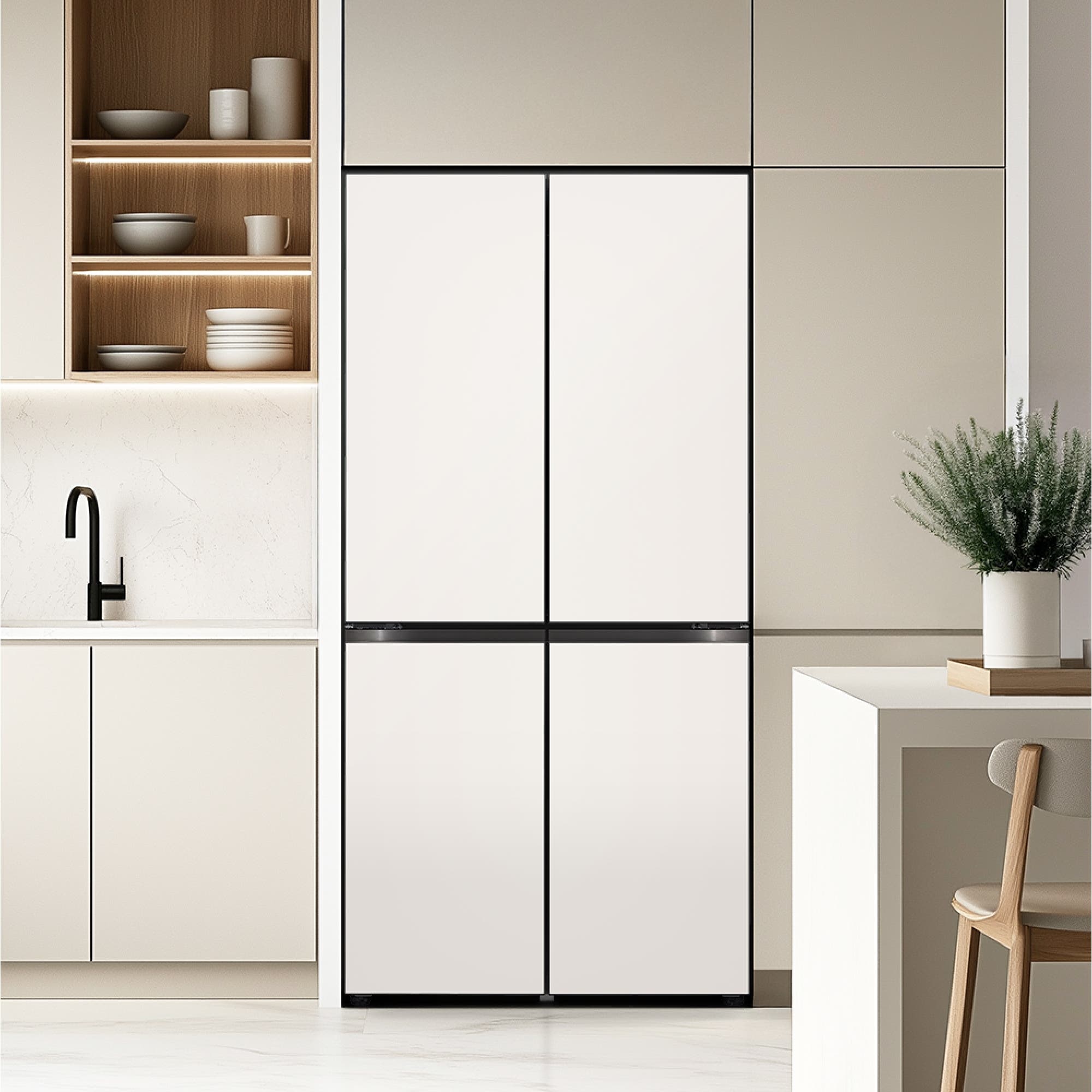 냉장고 LG 디오스 AI 오브제컬렉션 냉장고 Fit & Max (M616GBB0J1.AKOR) 줌이미지 1