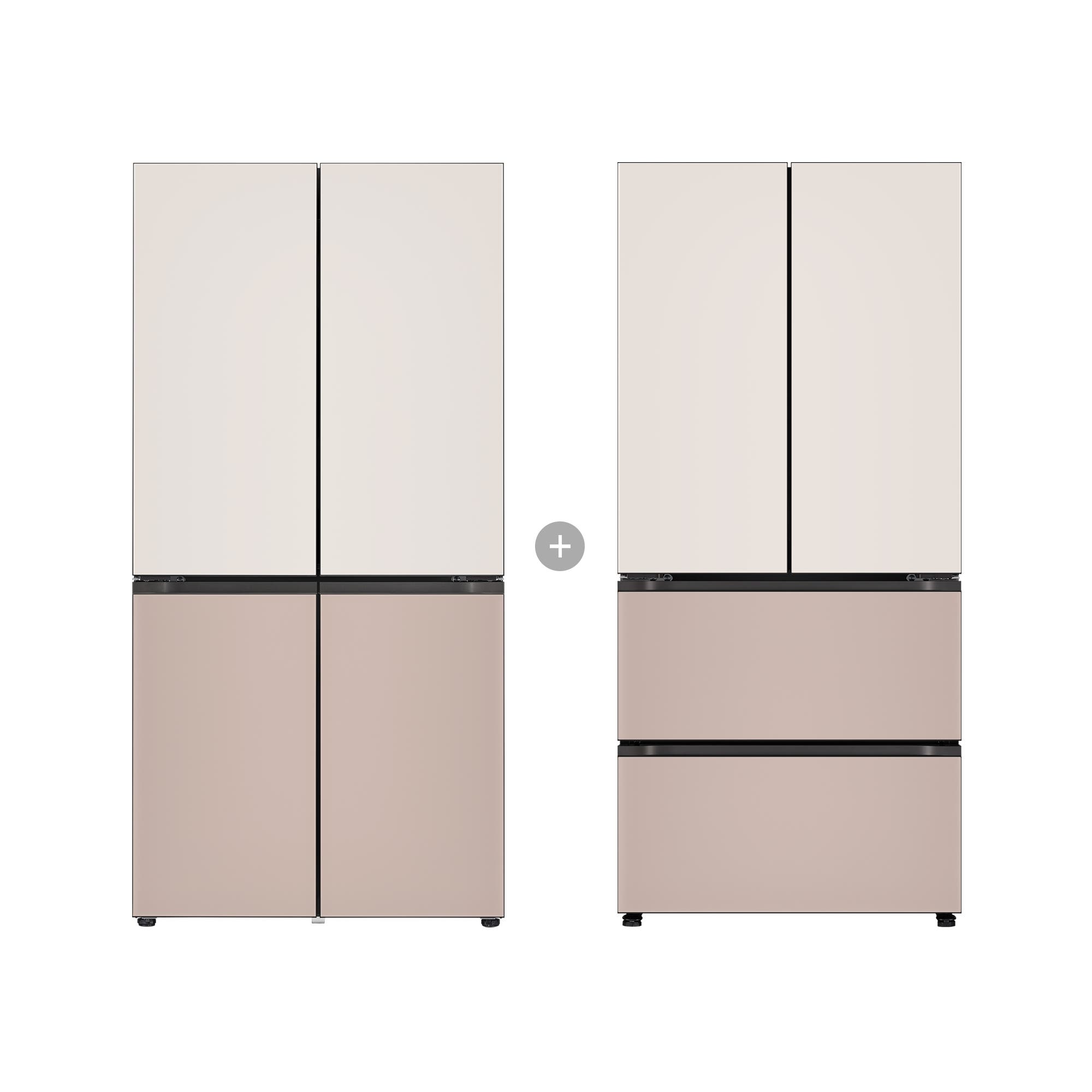 김치냉장고 LG 디오스 오브제컬렉션 냉장고 Fit & Max + LG 디오스 오브제컬렉션 김치톡톡 Fit & Max (R1093GGA022.AKOR) 줌이미지 1