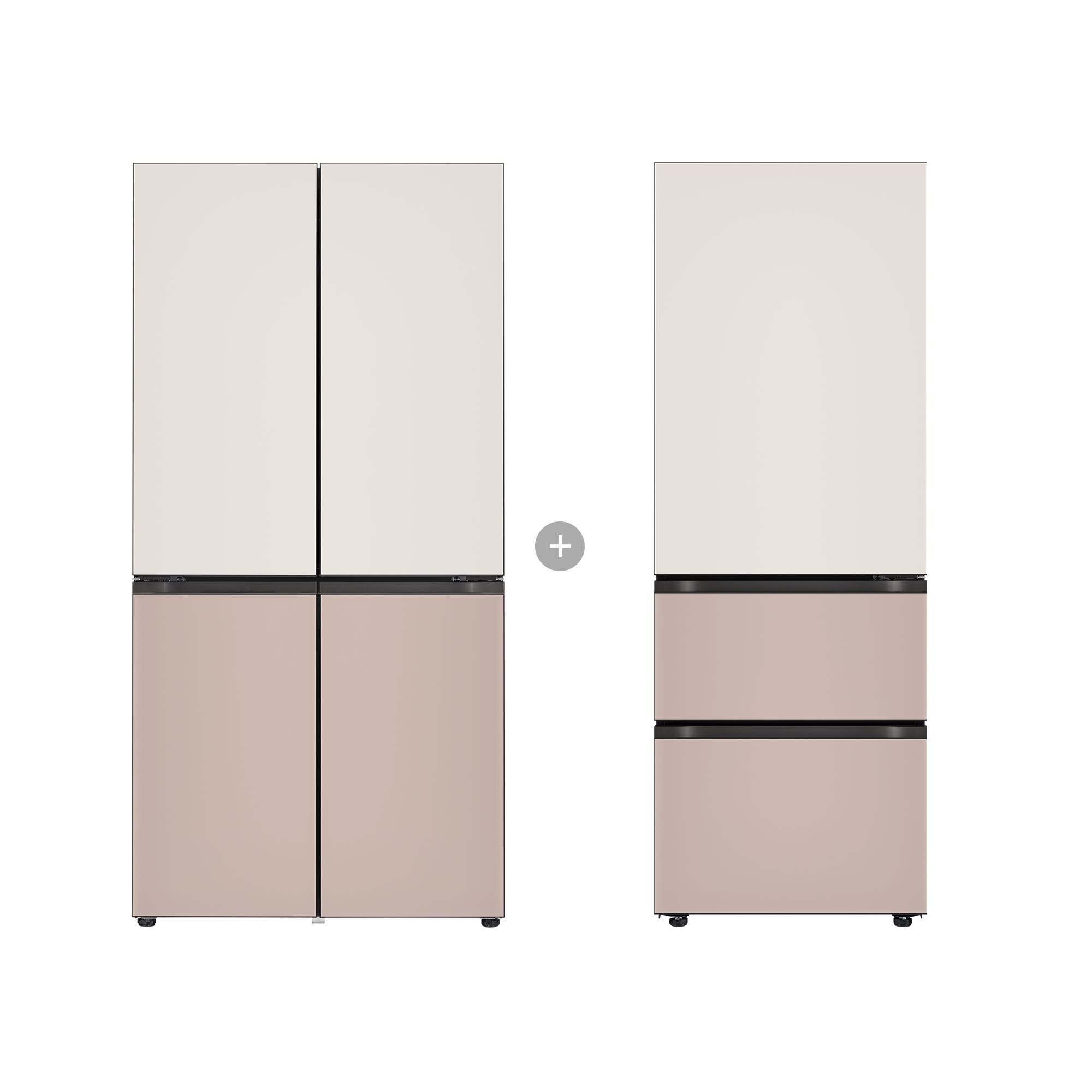 김치냉장고 LG 디오스 오브제컬렉션 냉장고 Fit & Max + LG 디오스 오브제컬렉션 김치톡톡 Fit & Max (R937GGA022.AKOR) 줌이미지 1