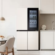 냉장고 LG 디오스 AI 오브제컬렉션 냉장고 (노크온 매직스페이스) (T876MEE412.CKOR) 썸네일이미지 1