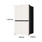 냉장고 LG 디오스 AI 오브제컬렉션 냉장고 (T876MEE011.CKOR) 썸네일이미지 3