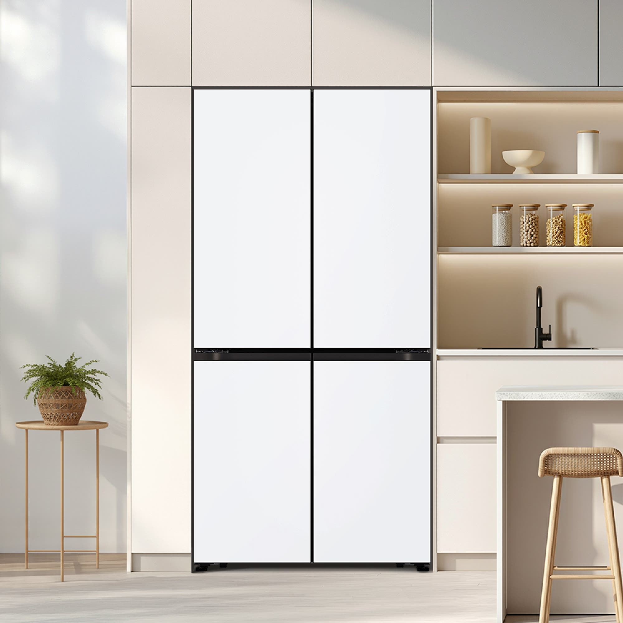 냉장고 LG 디오스 AI 오브제컬렉션 STEM 베이직 냉장고 Fit & Max (G646GQQ081.AKOR) 줌이미지 1