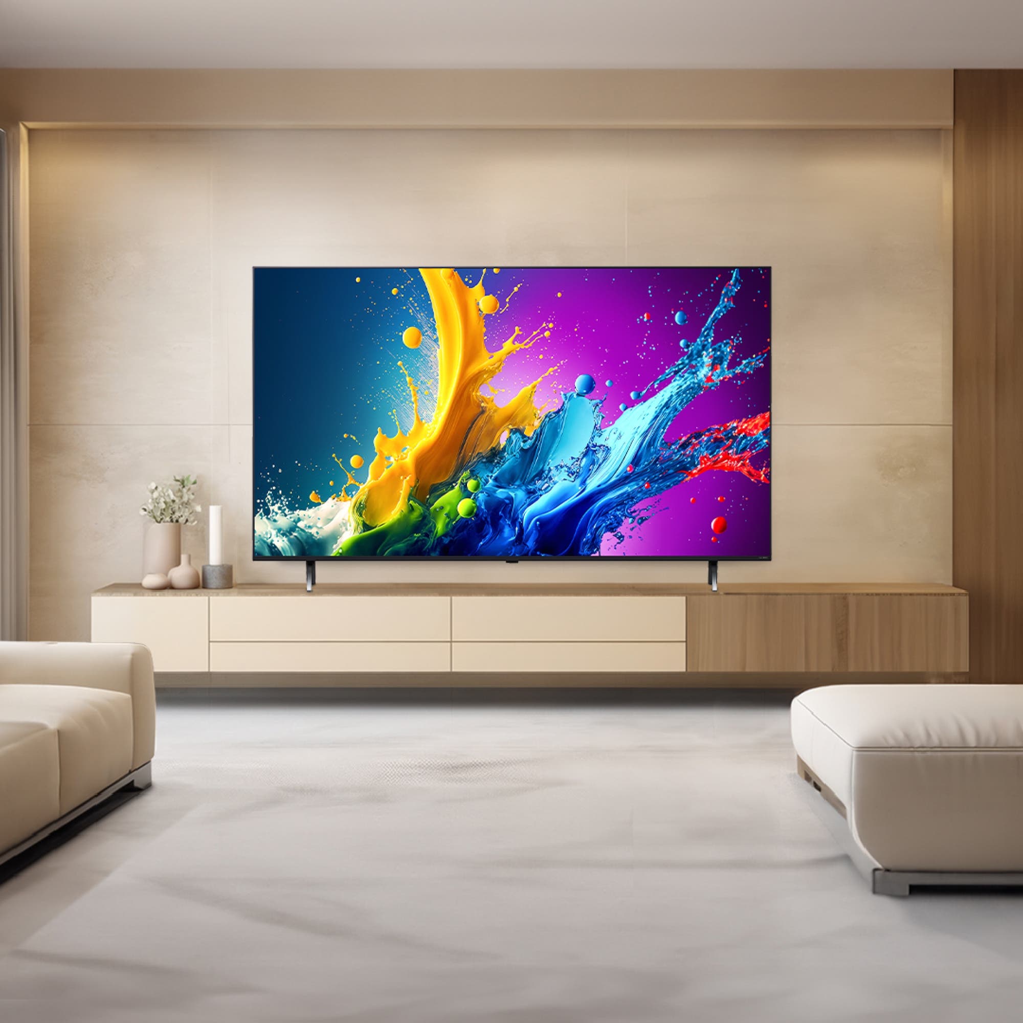 TV LG QNED TV (스탠드형) (65QNED80TKS.AKRG) 줌이미지 1