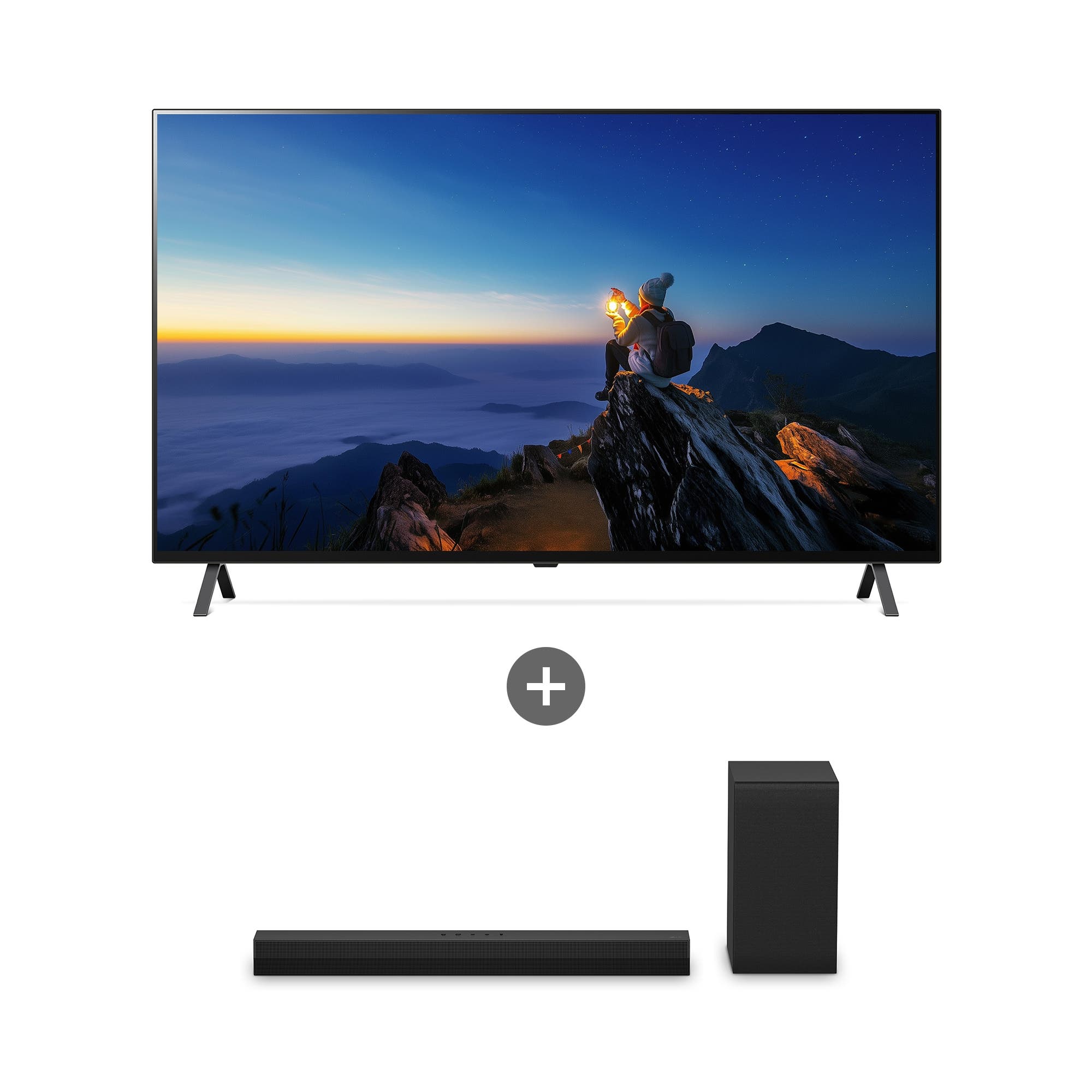 TV LG 올레드 TV (스탠드형) + LG 사운드바   (OLED65A3ES.AS40T) 줌이미지 1