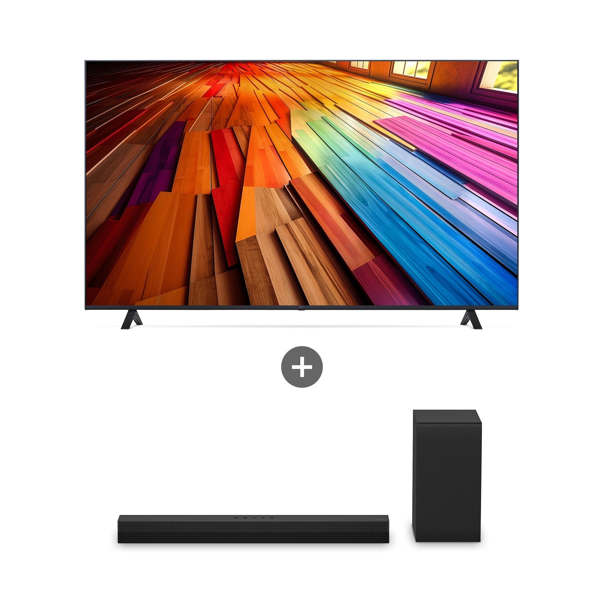TV LG 울트라 HD TV (스탠드형)  + LG 사운드바 (75UT8300ES.AS40T) 줌이미지 1
