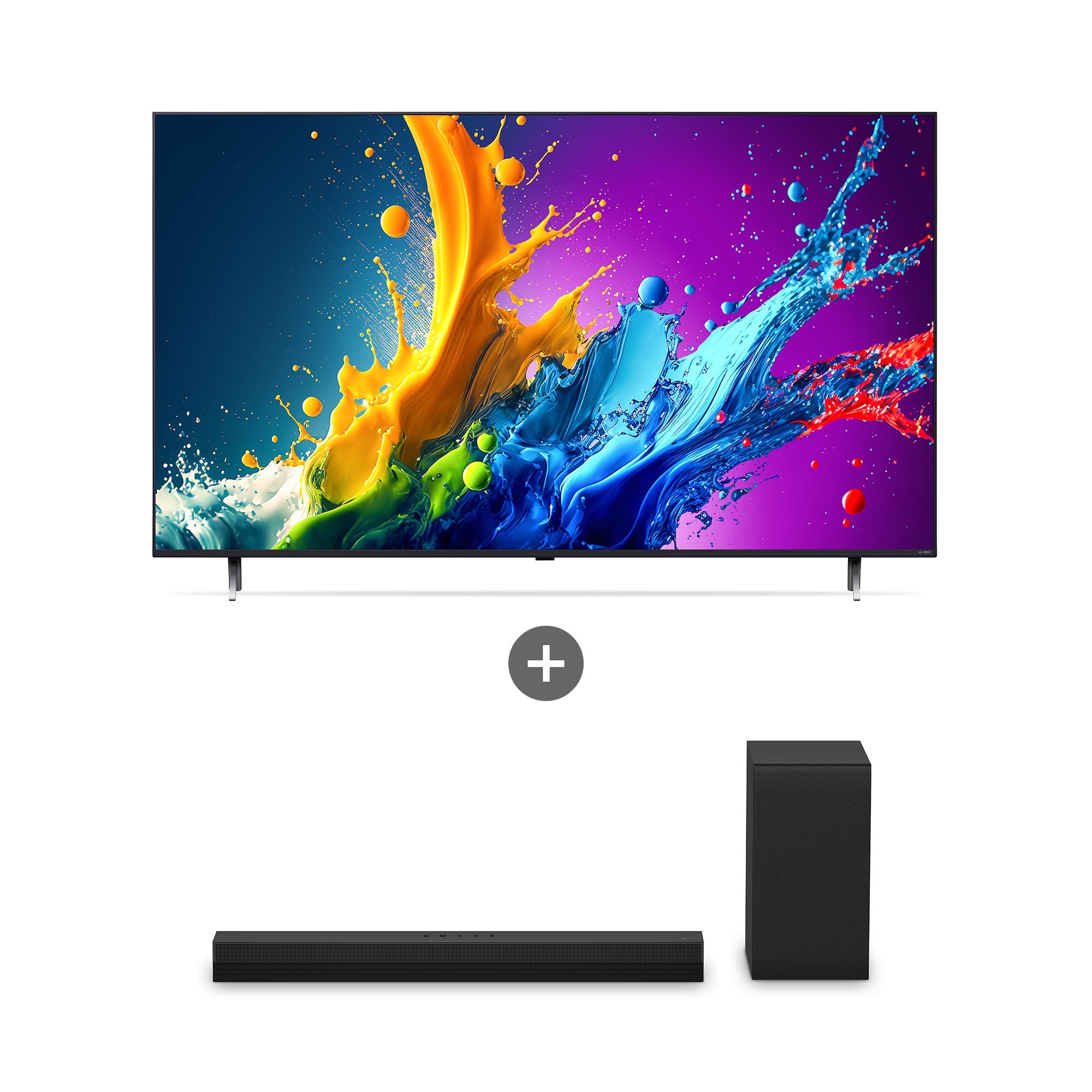TV LG QNED TV (스탠드형)  + LG 사운드바 (86QNED65TBS.AS40T) 줌이미지 1