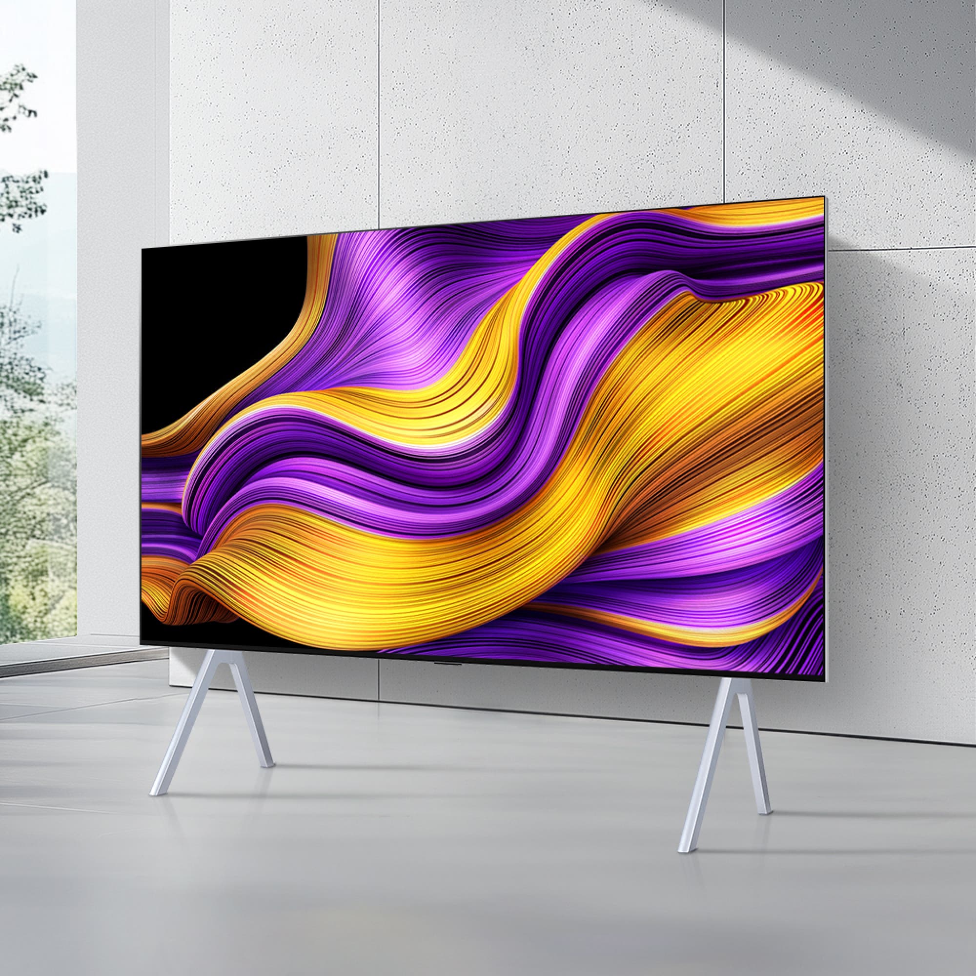 TV LG 올레드 evo AI (스탠드형) (OLED97G5KS.AKR) 줌이미지 1