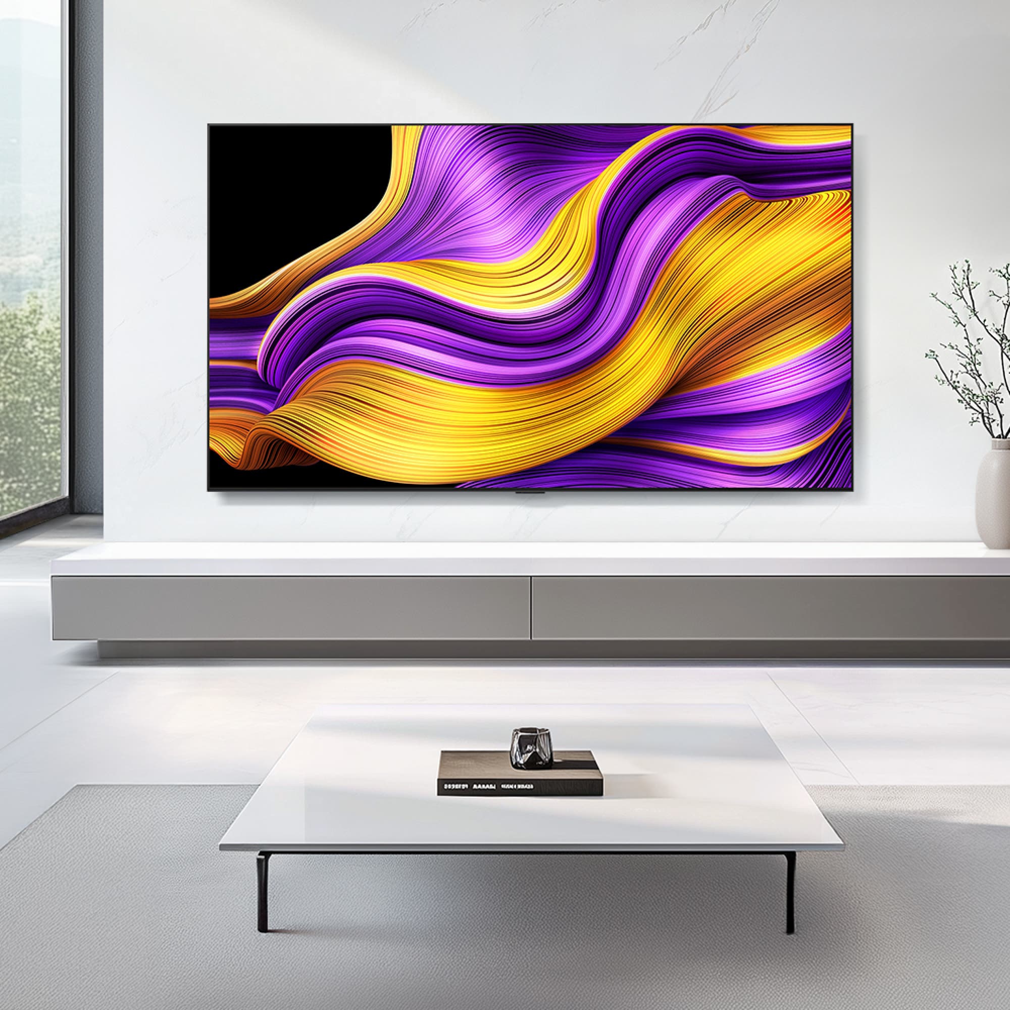 TV LG 올레드 evo AI (벽걸이형) (OLED77G5KW.AKRG) 줌이미지 1
